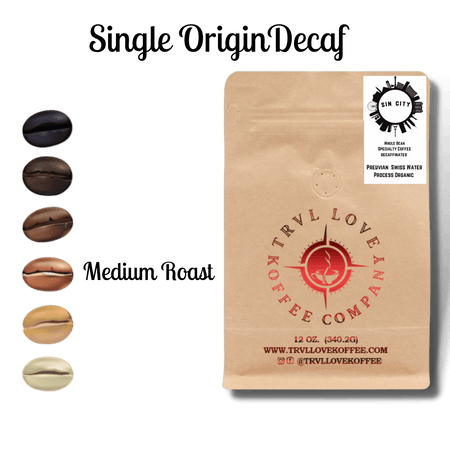 Peruvian Swiss Water Process Decaf,,Trvl Love Koffee,Trvl Love Koffee
